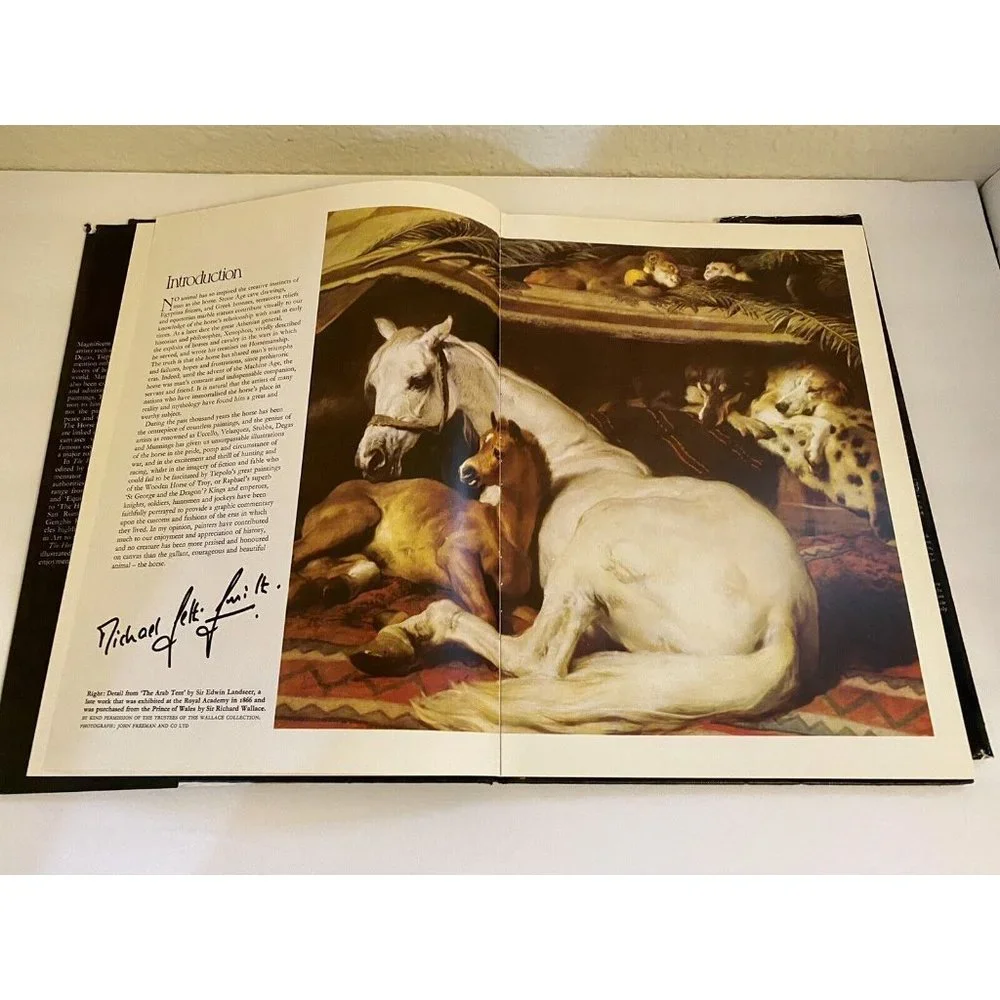 The Horse in Art and History 1978 Edited By Michael Seth-Smith Hardcover‎